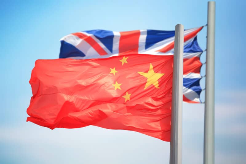 Shipping from China to the UK