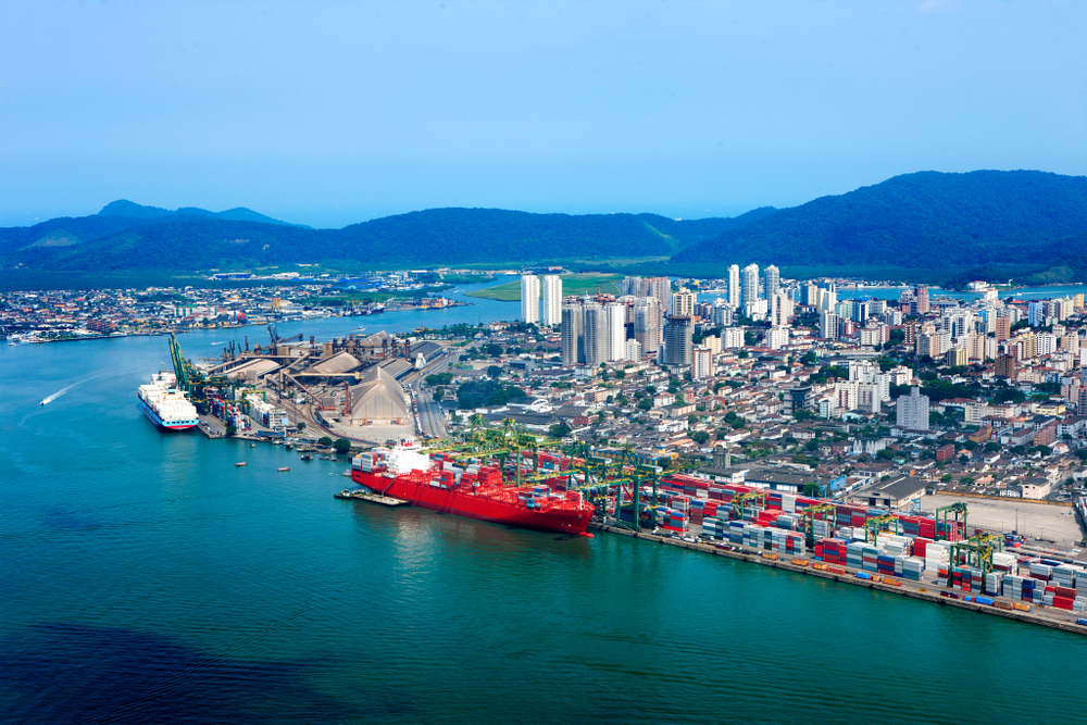 Port of Santos, Brazil